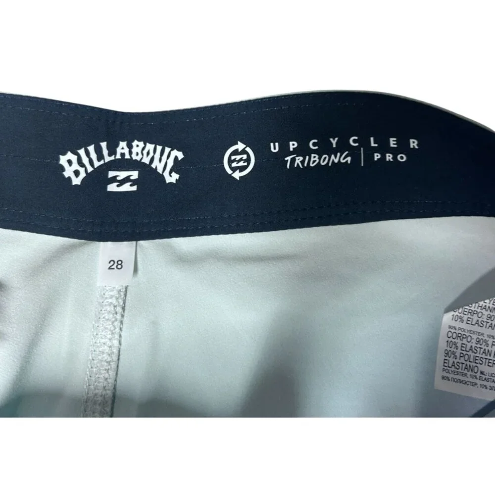 Billabong Swim Trunks Pro Performance Boardshorts Boy's Size 28 Floral Print NEW